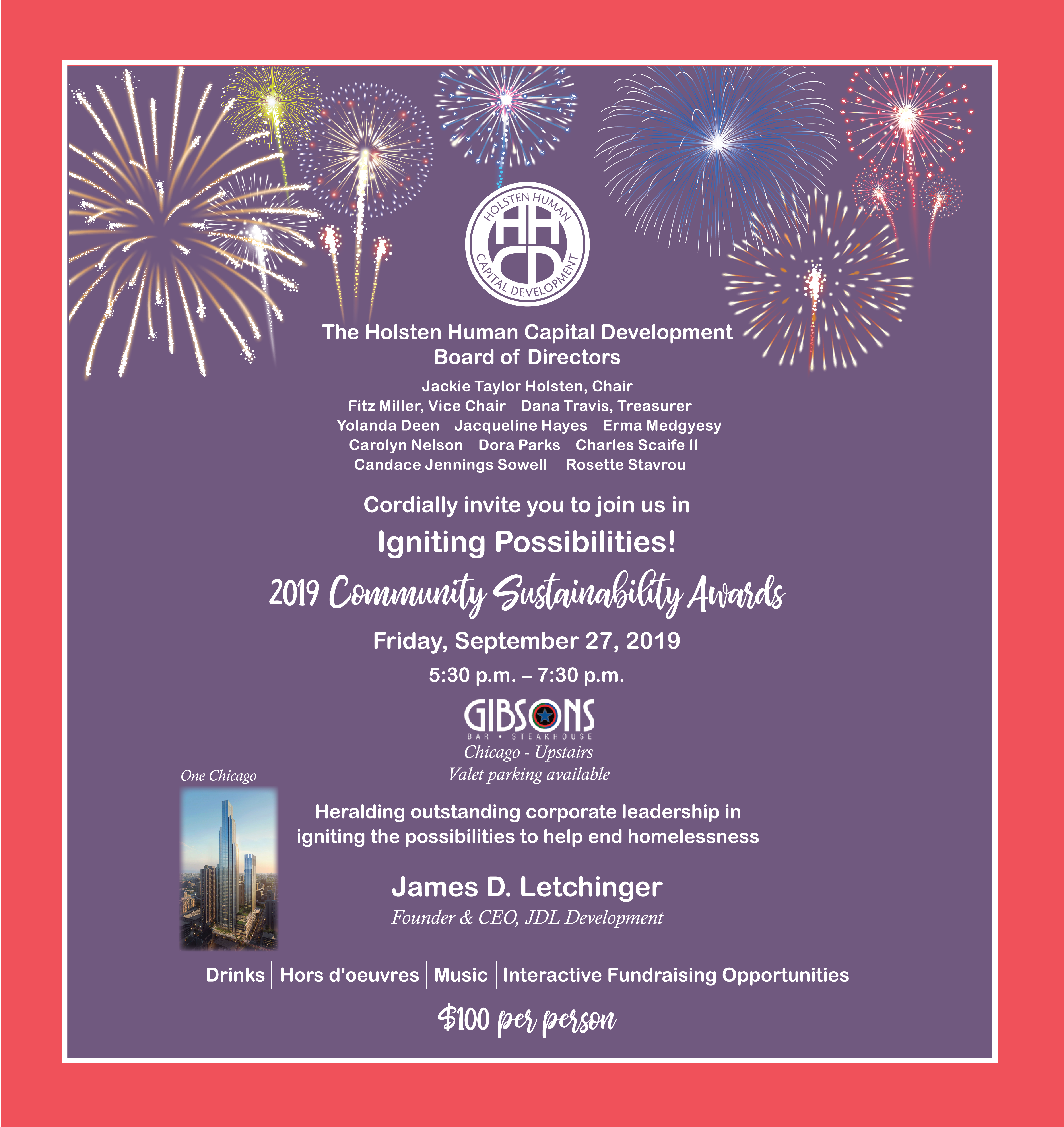 2019 Annual Community Sustainability Awards